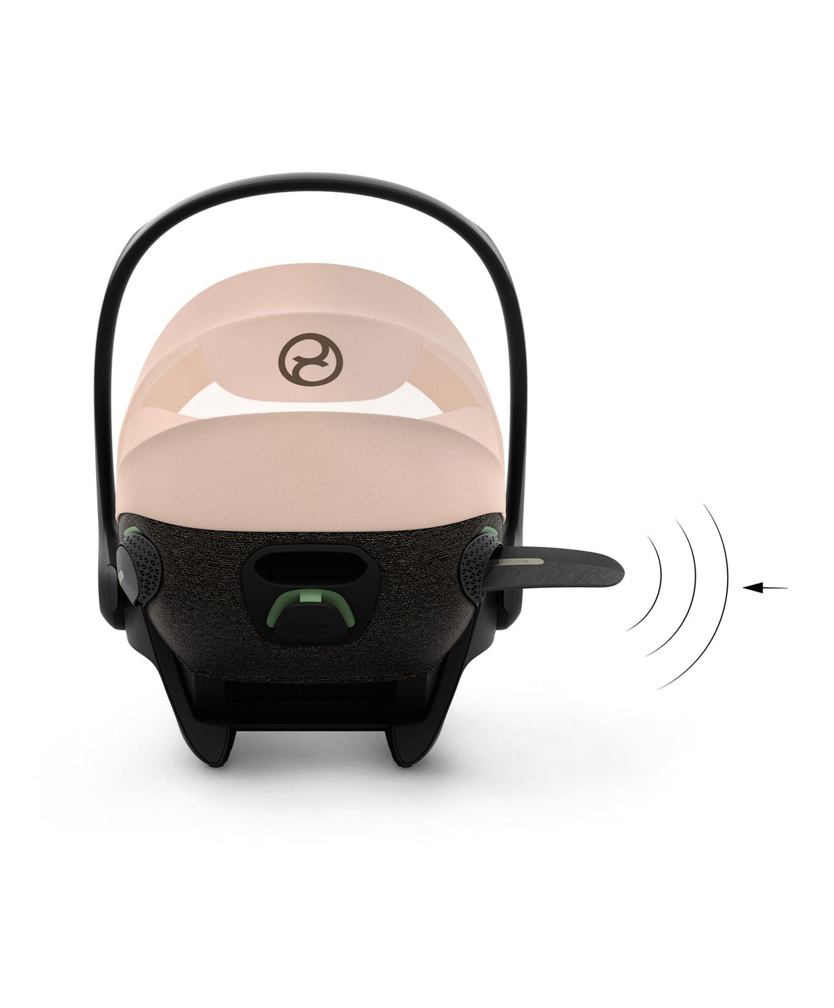 Cybex Cloud S Comfort i-Size Rotating Baby Car Seat - Cozy Beige