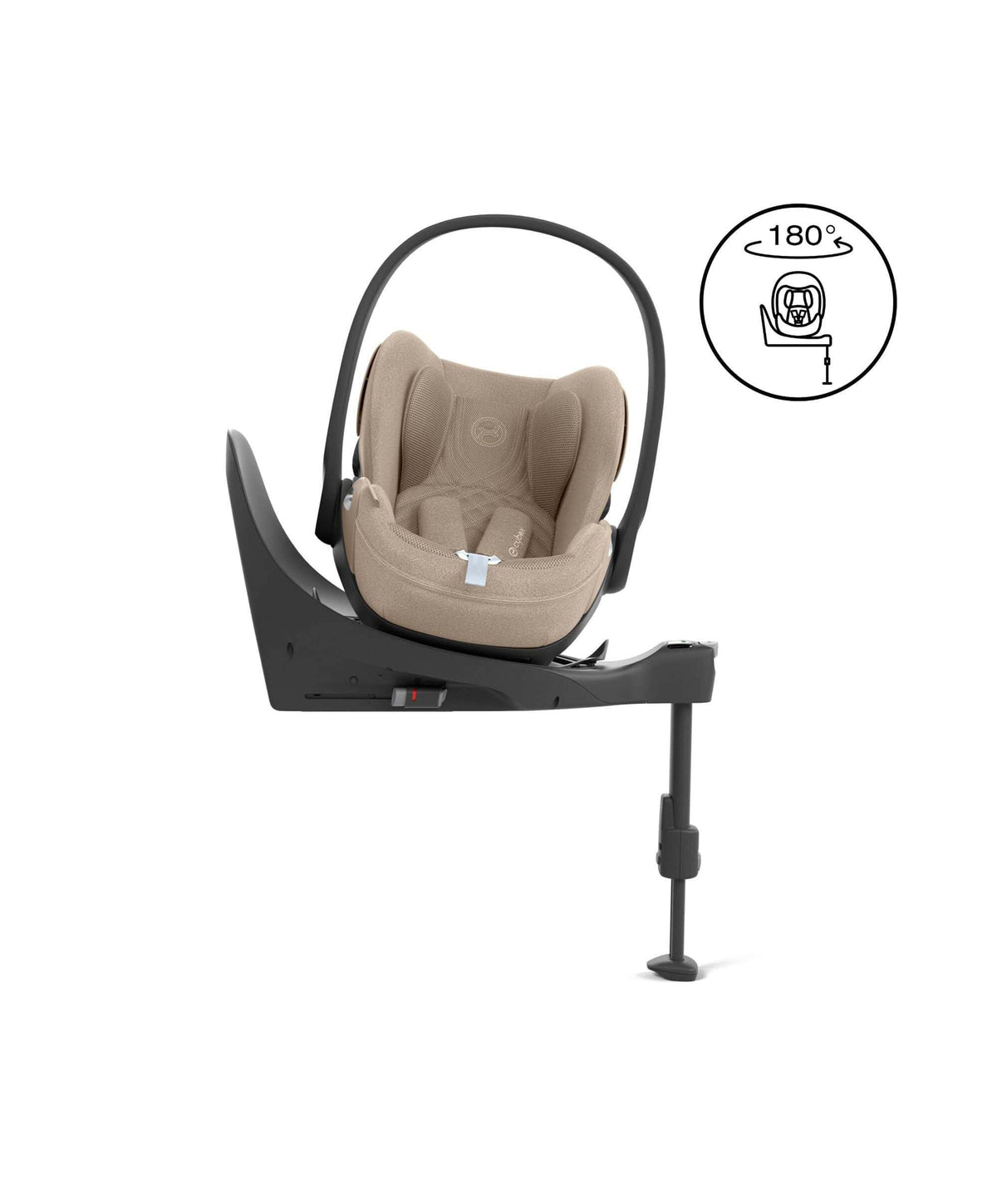 Cybex Cloud T i-Size + Baby Car Seat & Base Bundle – Cozy Beige