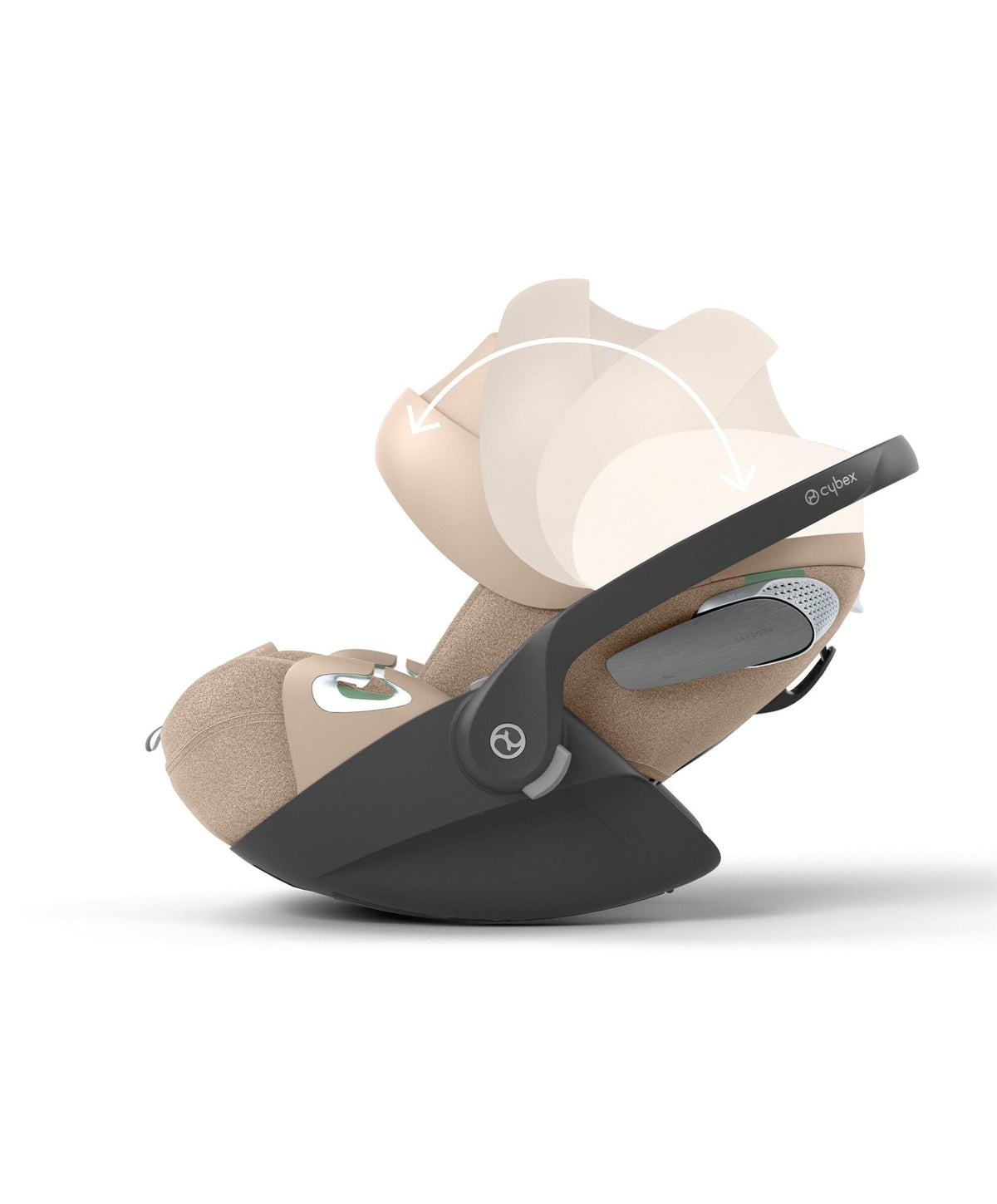 Cybex Cloud T i-Size + Baby Car Seat & Base Bundle – Cozy Beige