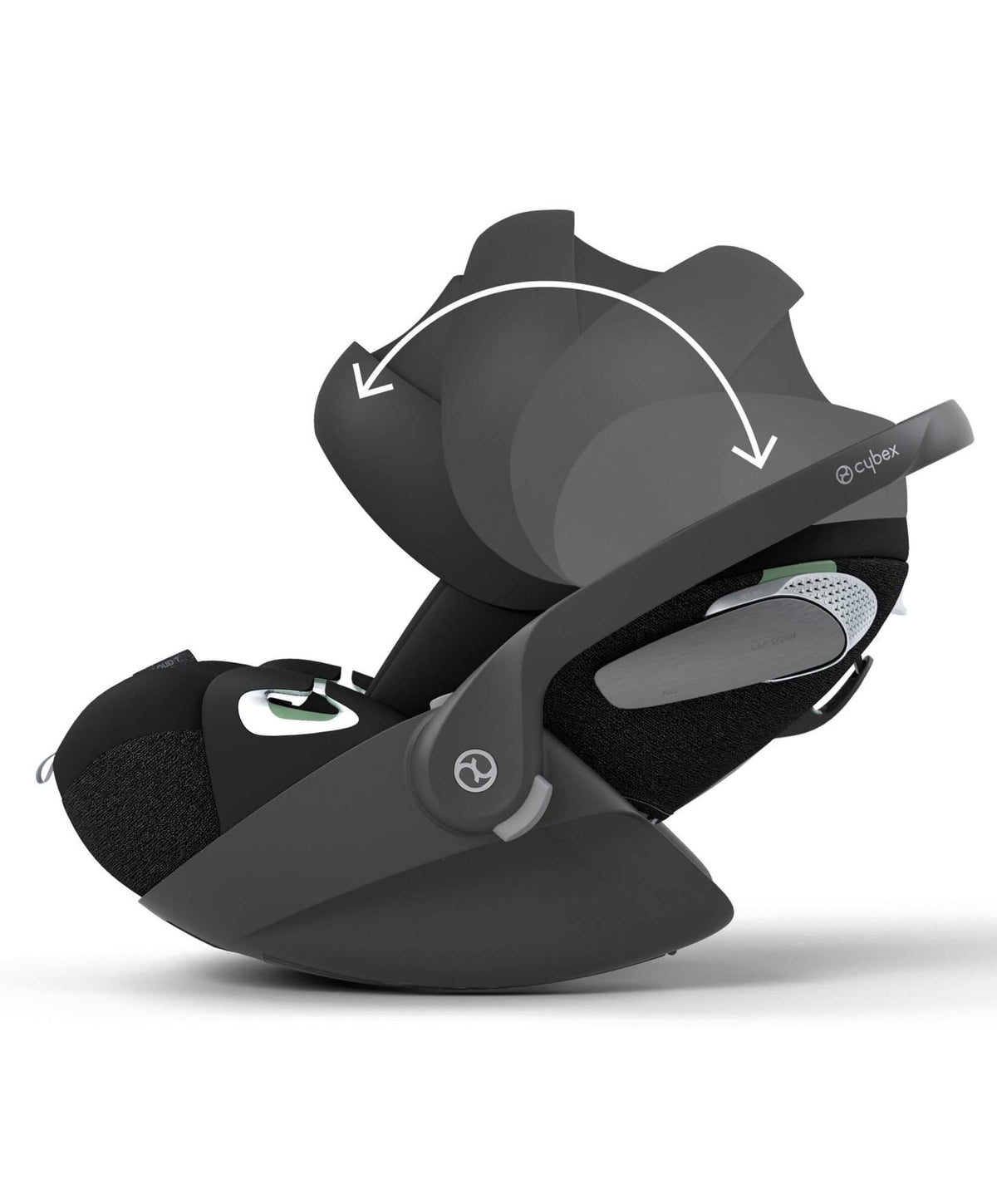 Cybex Cloud T i-Size Rotating Baby Car Seat & Base Bundle - Sepia Black