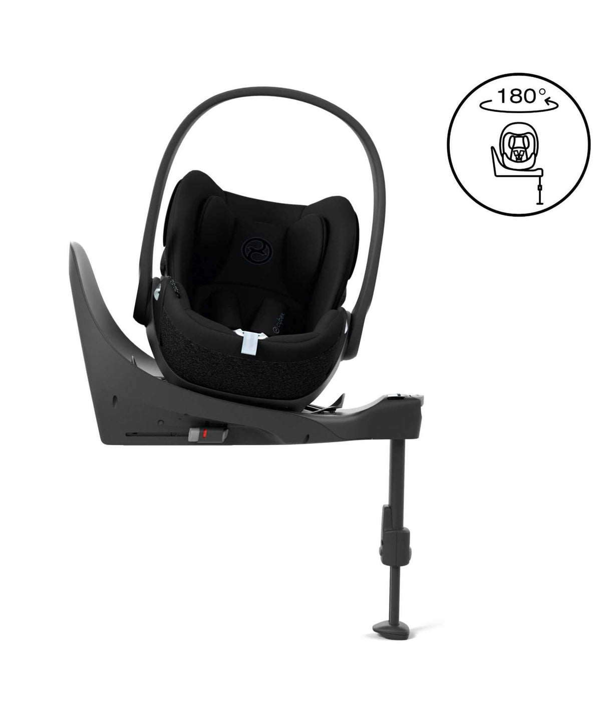 Cybex Cloud T i-Size Rotating Baby Car Seat & Base Bundle - Sepia Black