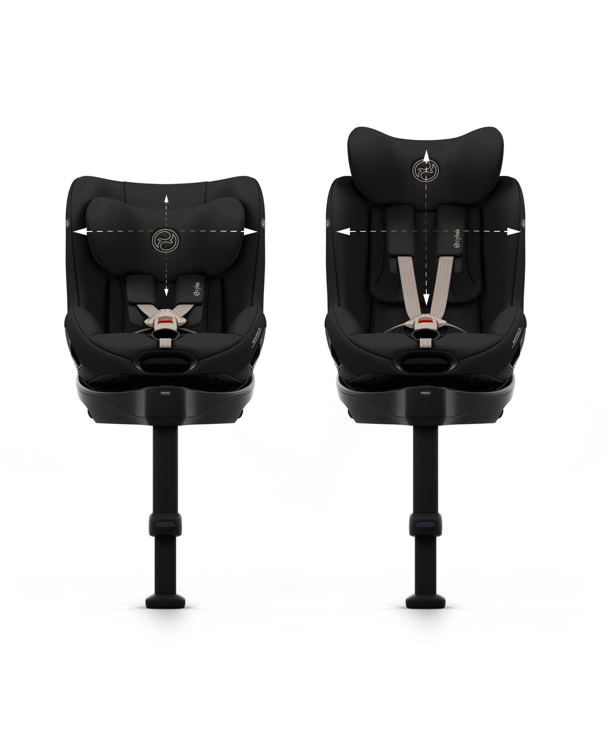 Cybex Sirona S Comfort i-Size 360 Car Seat - Sepia Black