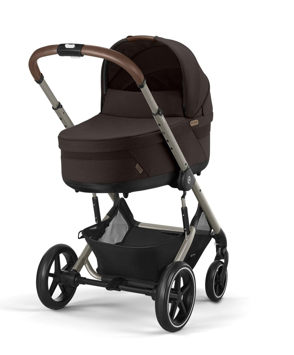 Cybex Balios S Lux Carrycot Chocolate Brown