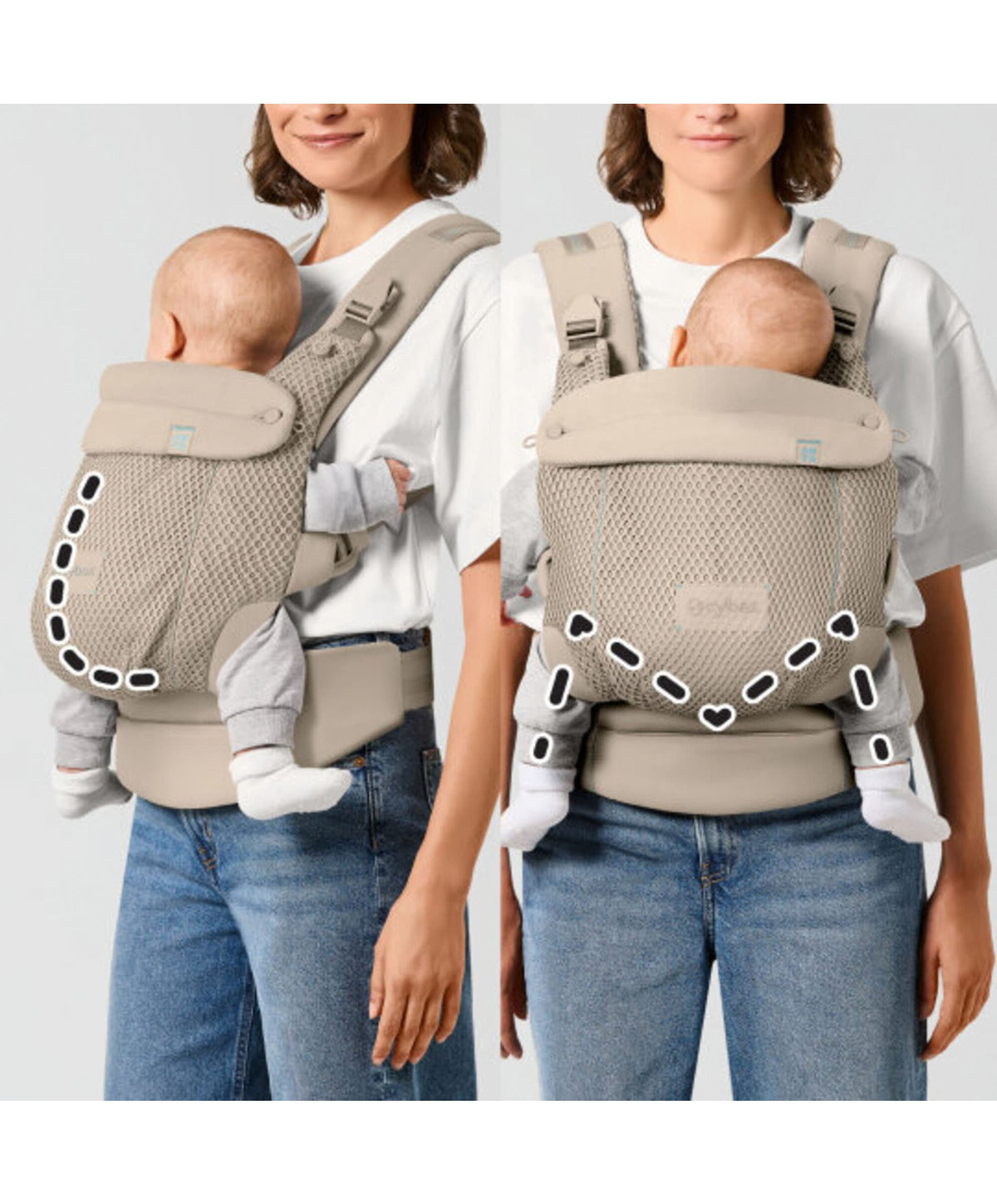 Cybex Amya Baby Carrier – Magic Black
