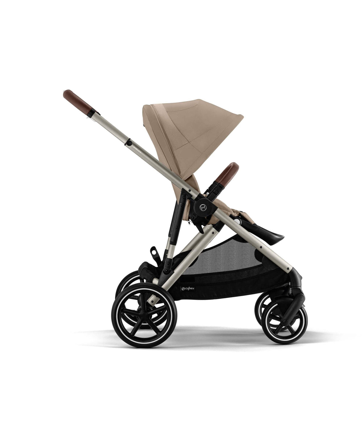 Cybex Gazelle S Twin Pushchair Bundle (12 Pieces) - Almond Beige