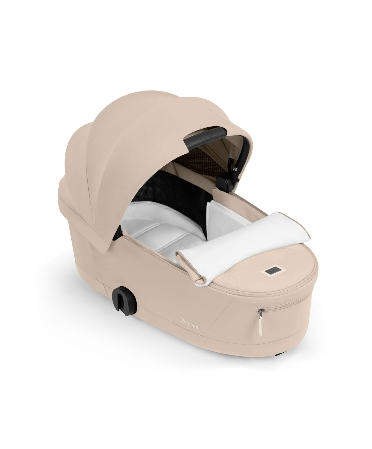Cybex e-Priam Pushchair & Carry Cot - Cozy Beige
