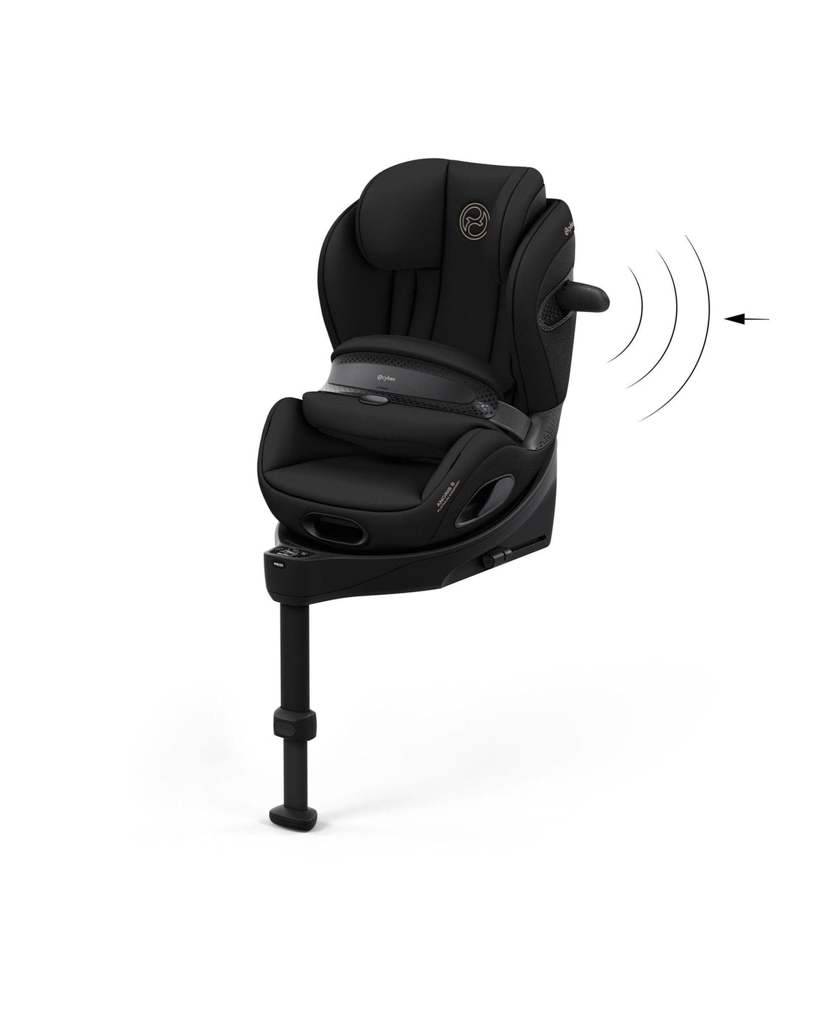 Cybex Anoris S Comfort i-Size 180 Airbag Car Seat – Sepia Black
