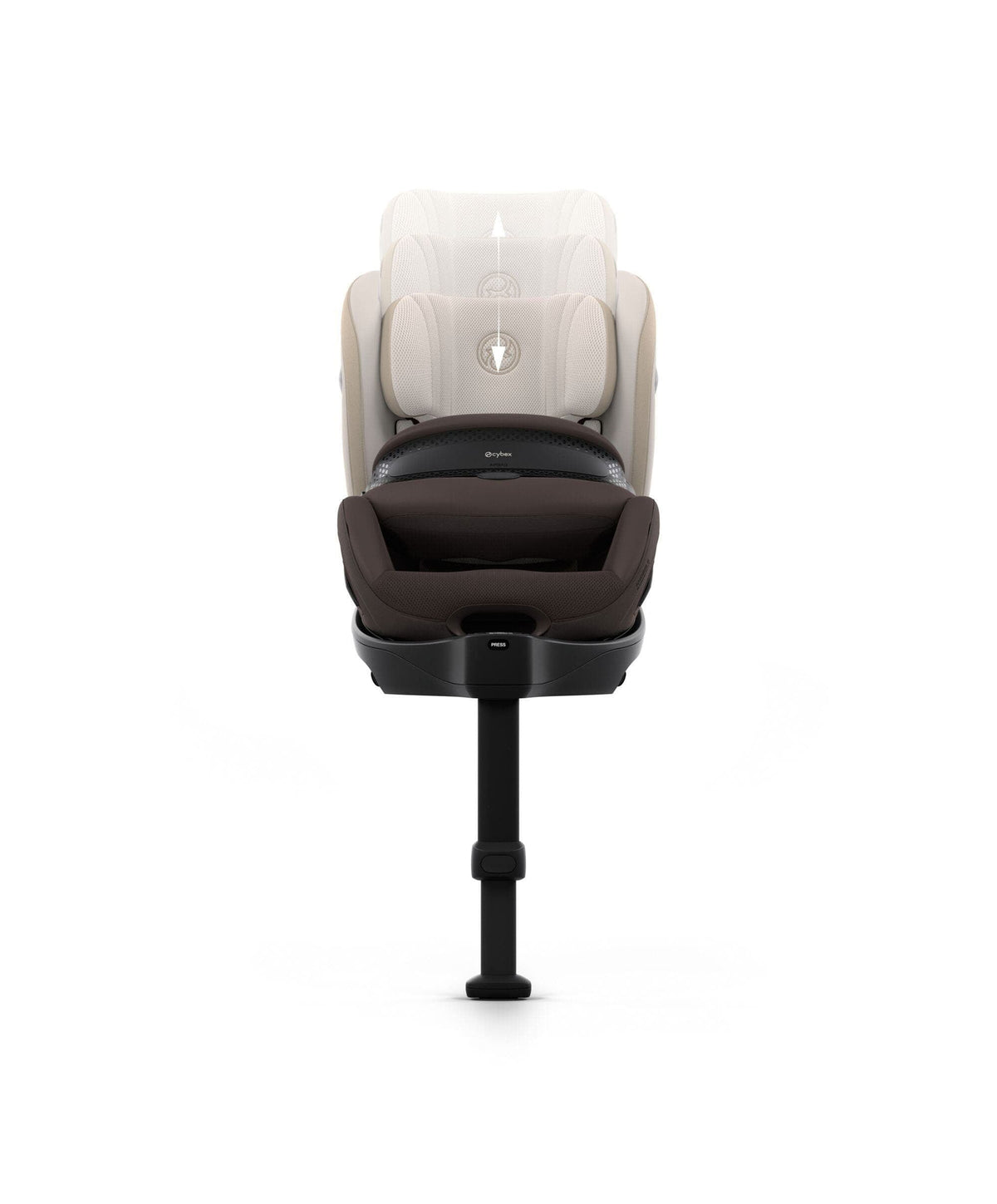 Cybex Anoris S Style i-Size 180 Airbag Car Seat - Amber Brown