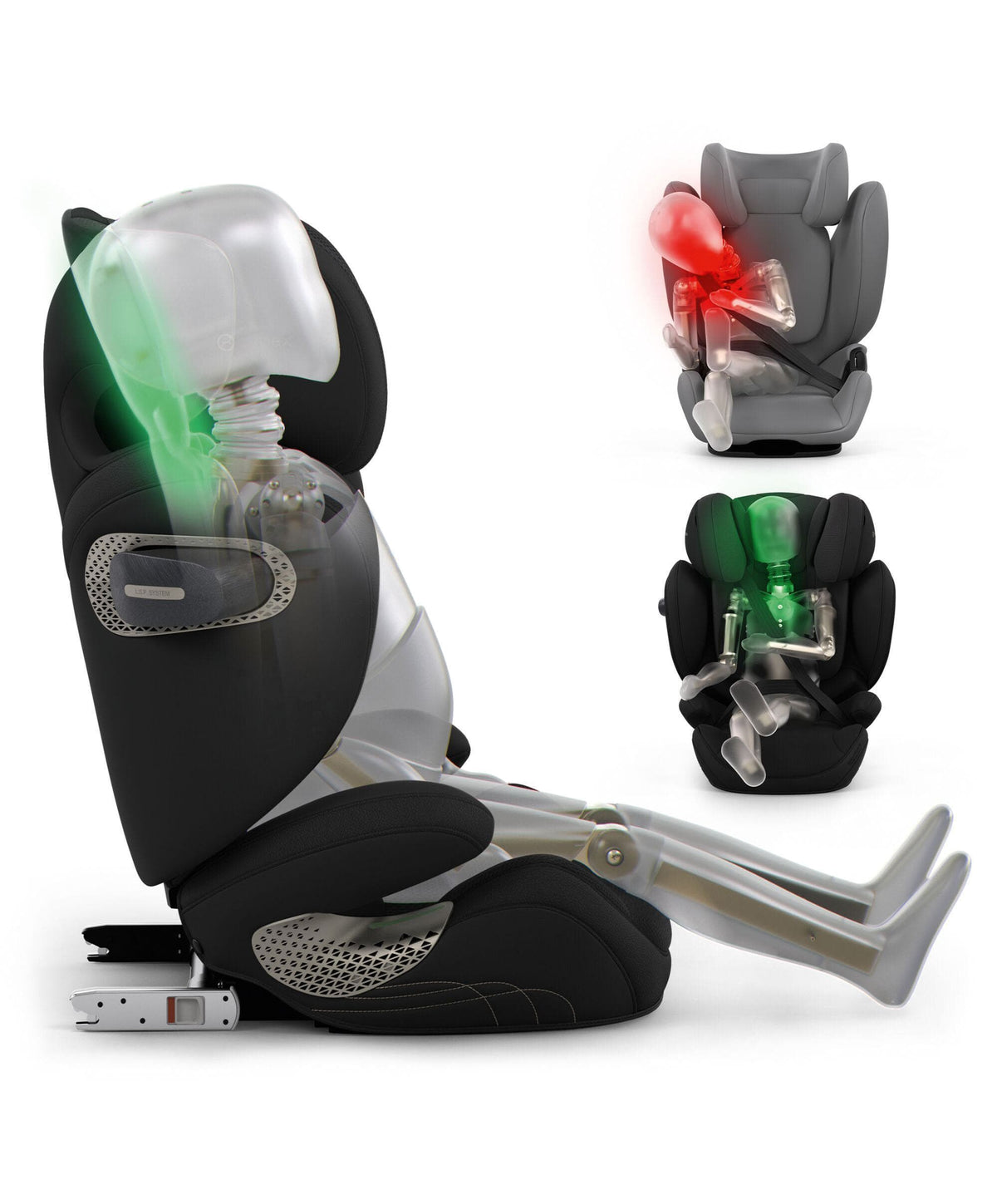 Cybex Solution S Style i-Size Child Car Seat - Amber Brown