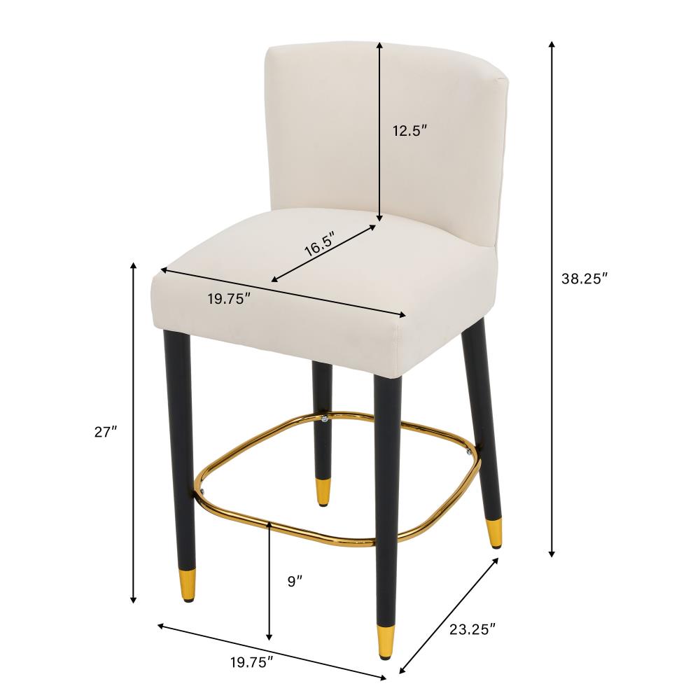 Premium Upholstered Counter Seating