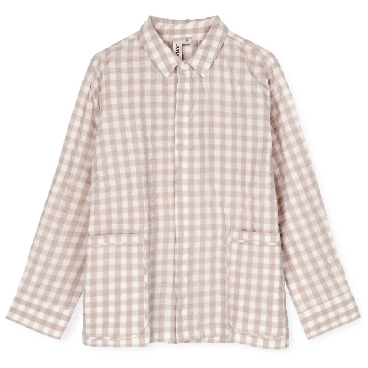 Women's Bianca Long Sleeve Lounge Shirt In Grey/ Birch
