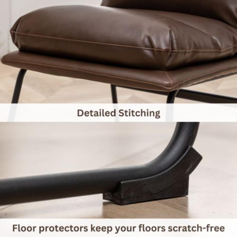 Upholstered Counter Stools with Supportive Backs