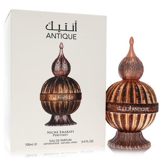 Niche Emarati Antique by Lattafa Eau De Parfum Spray (Unisex) .67 oz for Women