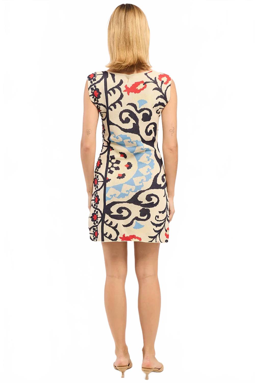Fosca Mini Dress In Summer Tapestry