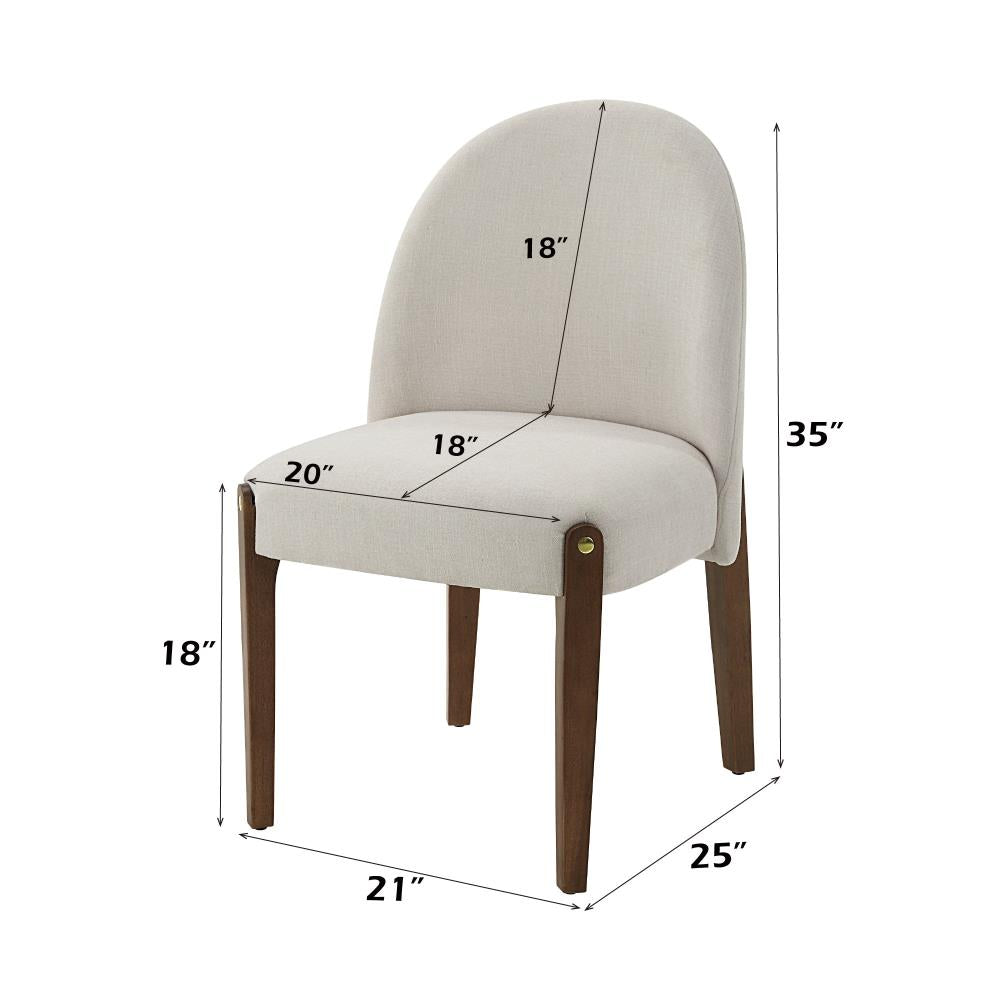 Transitional Side Chairs with Refined Upholstery and Sturdy Frames