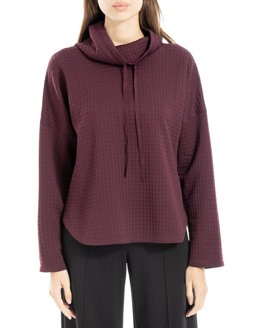 Max Studio Long Sleeve Cowl Neck Top