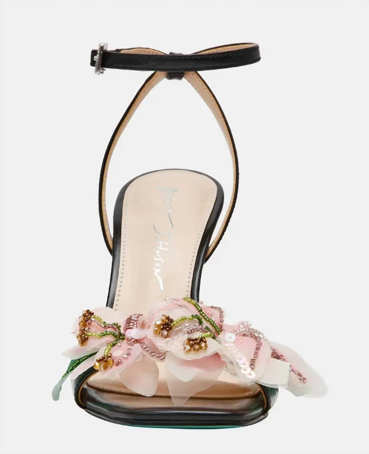 Women's Kasie Pearl Heel Dress Sandal In Black