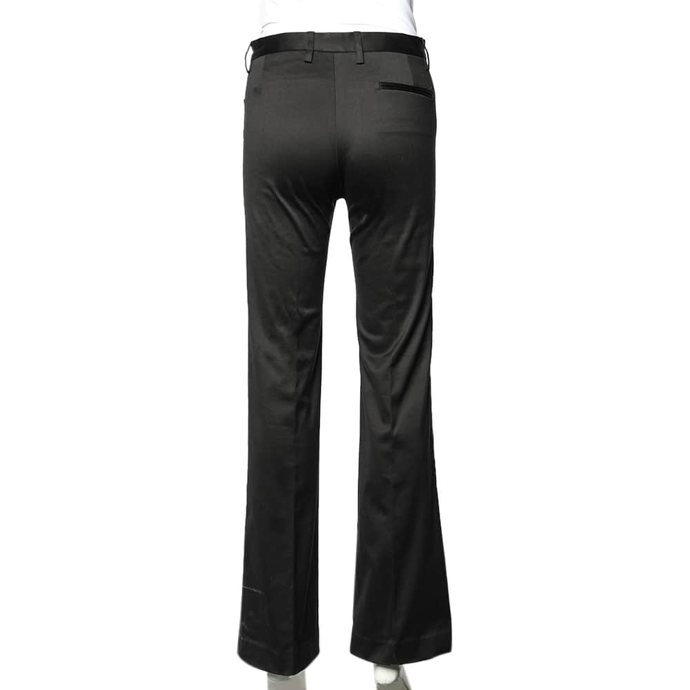Joseph Vintage Black Cotton Flared Leg Pants S