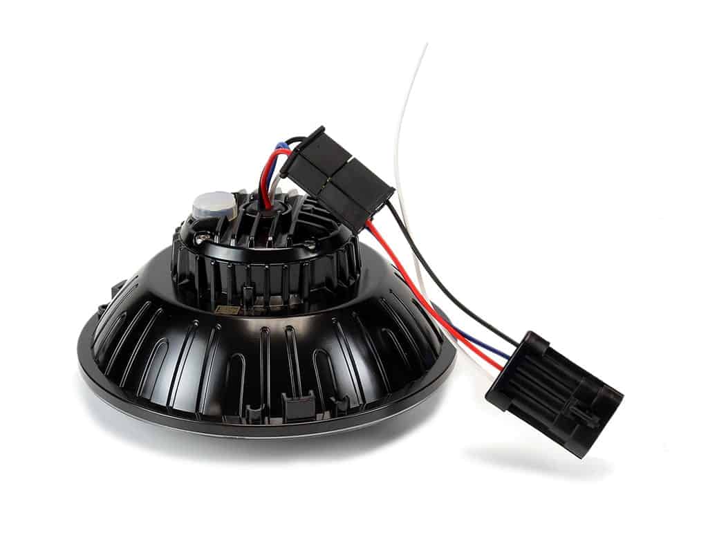DENALI OEM Harley Davidson LED to H4 Headlight Wiring Adapter