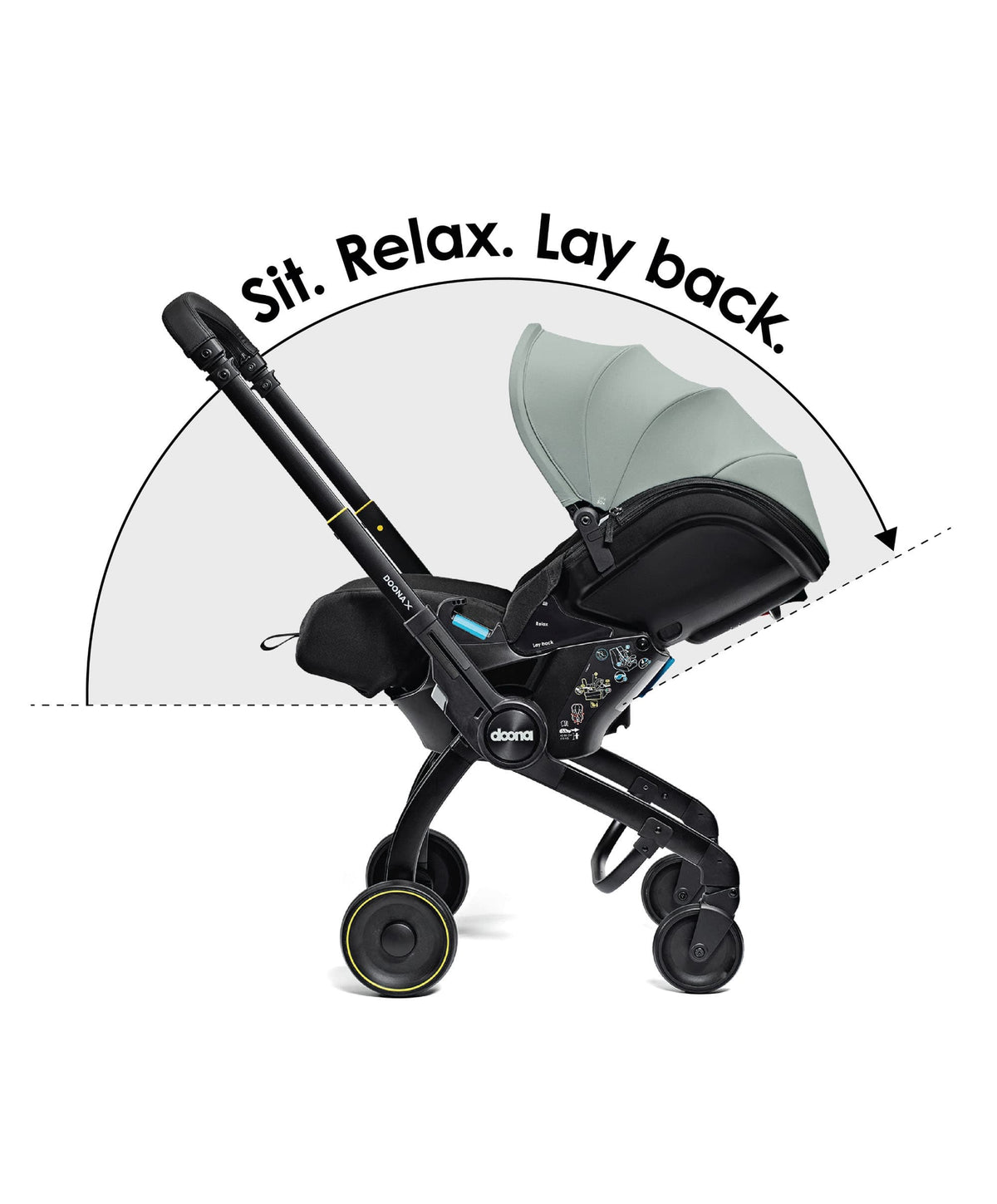 Doona X Car Seat & Stroller - Dusty Sage