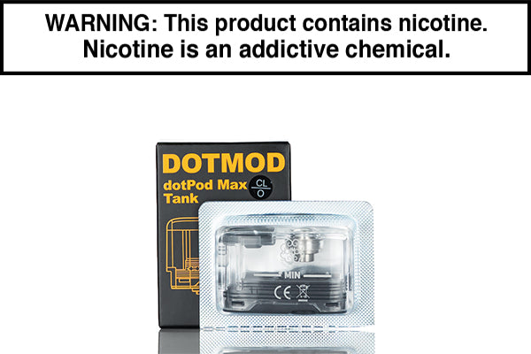 dotMod dotPod Max Empty Replacement Tank – 5mL