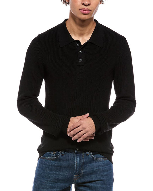 7 For All Mankind Polo Sweater