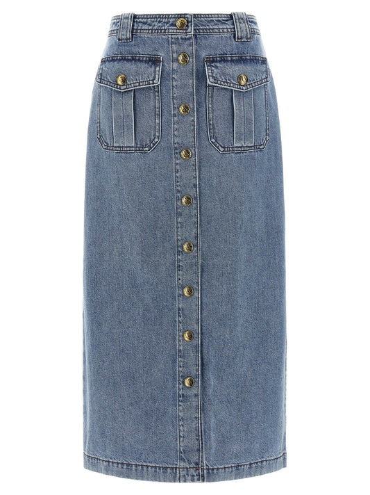 Zimmermann Cotton Midi Women's Skirt