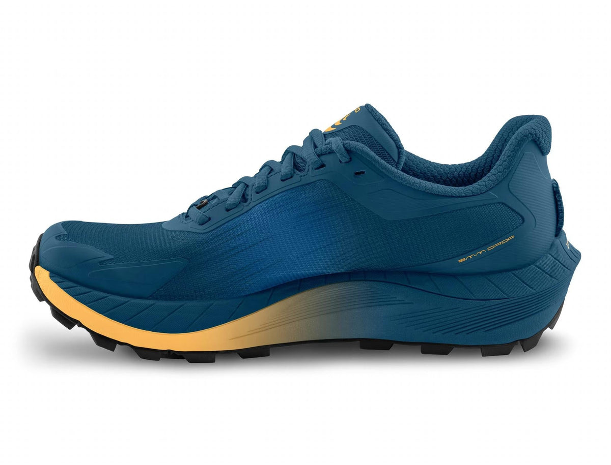Men's Mtn Racer 4 Trail Running Shoes In Navy/orange