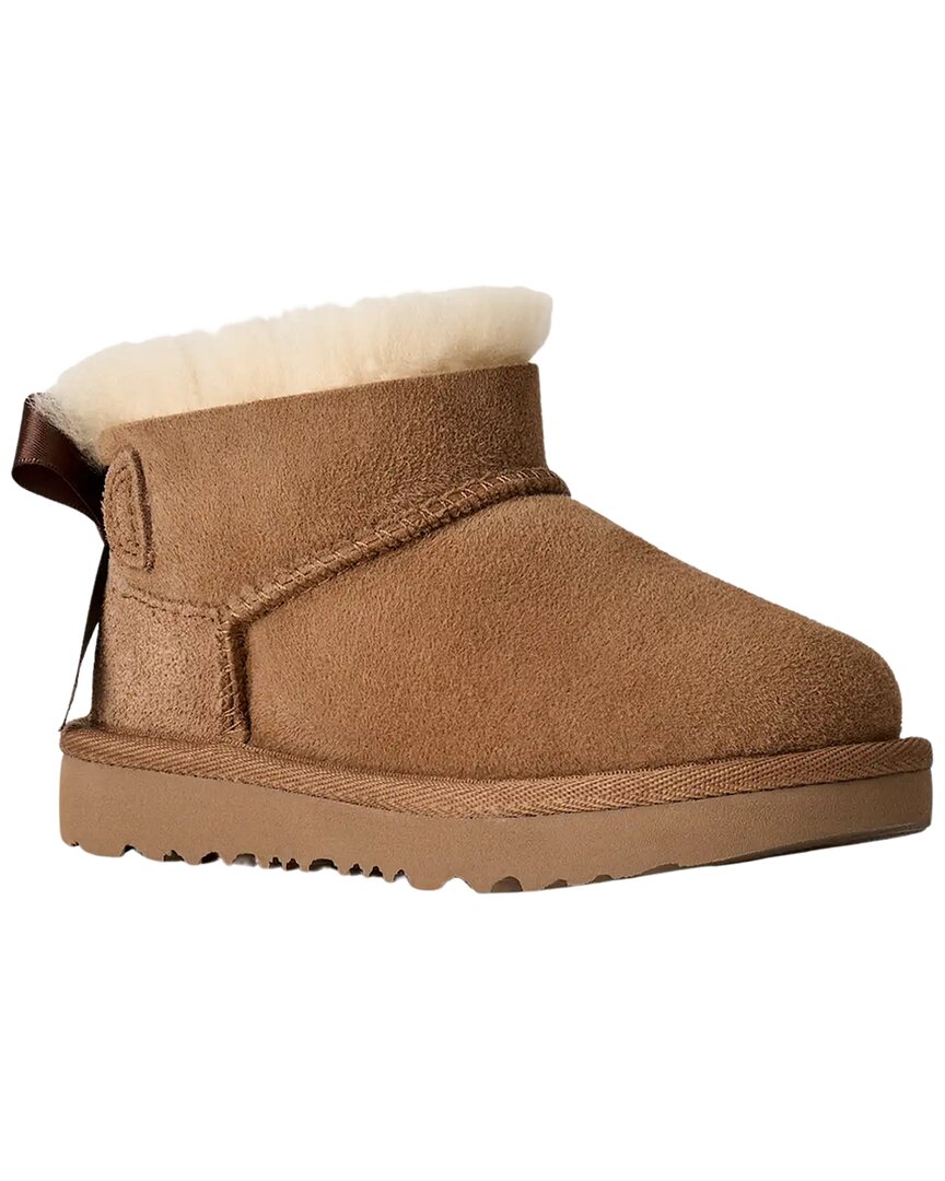 UGG Toddlers' Ultra Mini Bailey Bow Twinface Sheepskin Boot