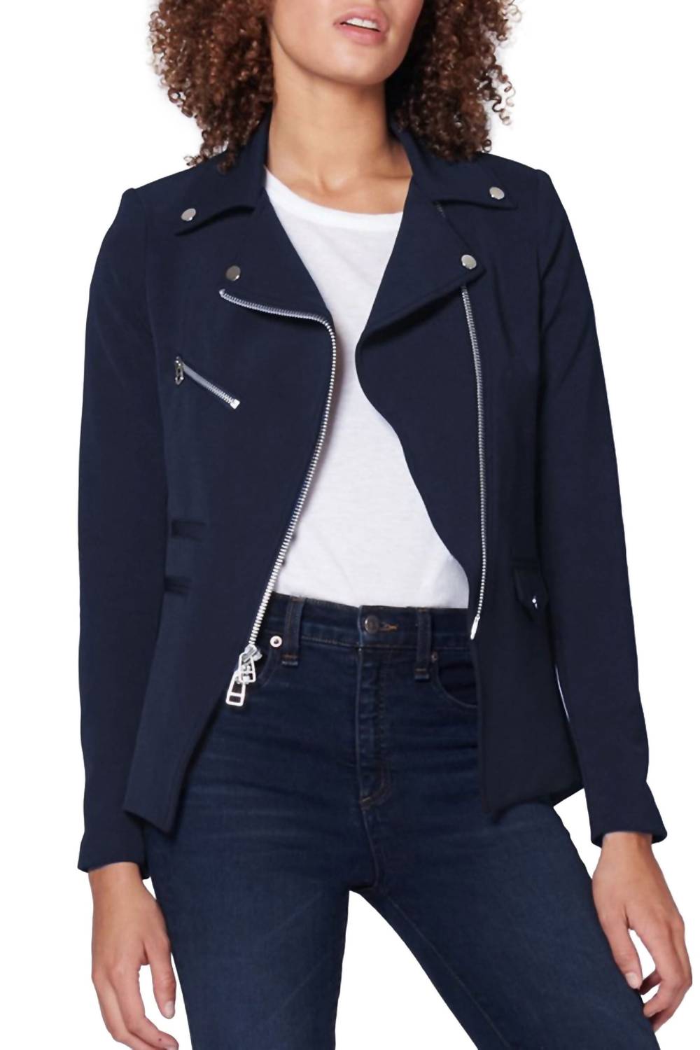 Hadley Scuba Jacket In Navy