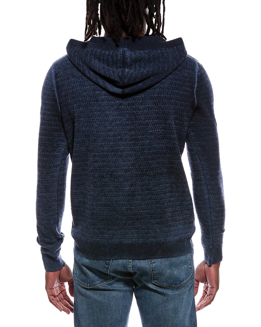 Autumn Cashmere Inked Bobble Stitch Wool & Cashmere-Blend Hoodie