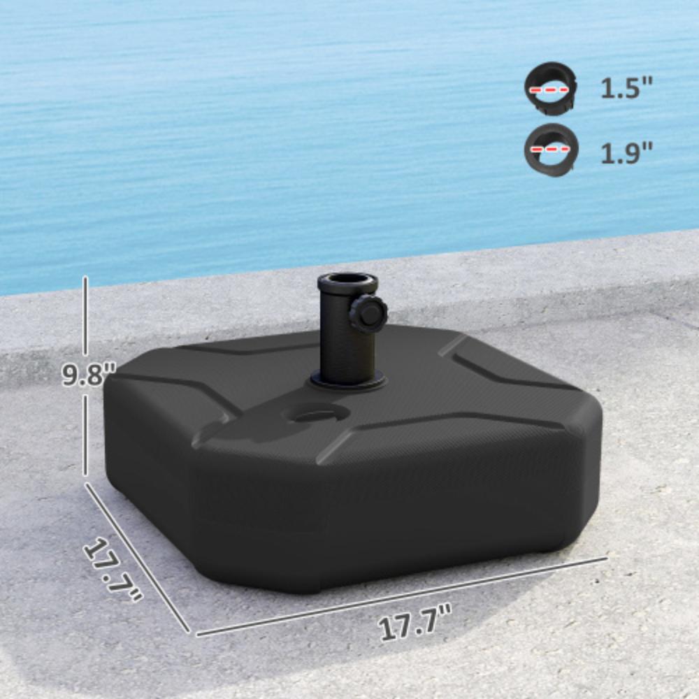 Weather-Resistant Patio Umbrella Stand with Secure Grip