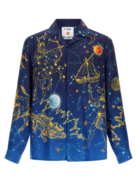 Casablanca Silk Men's Blouse