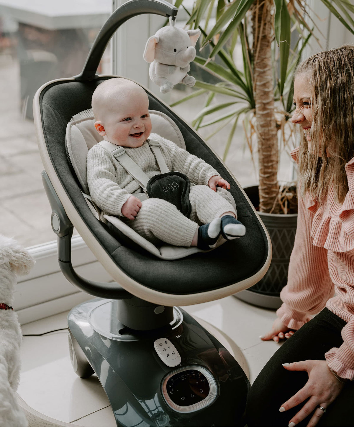 egg Smart Motion Rocker Carbonite - Mink