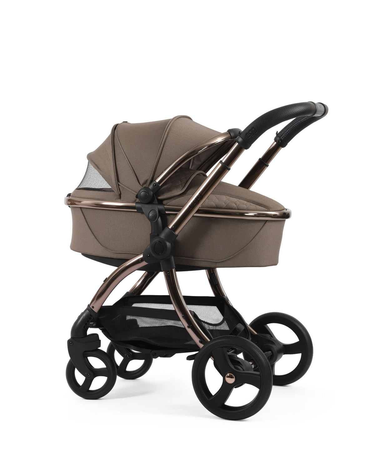 egg3 Pushchair Bundle with Shell 360 Car Seat - Mink