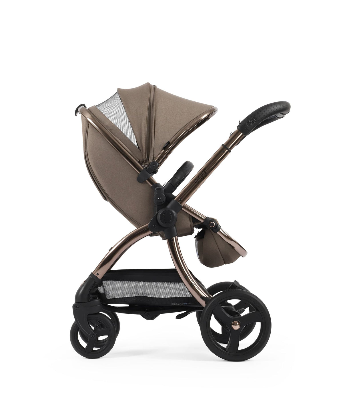 egg3 Pushchair Bundle with Shell 360 Car Seat - Mink