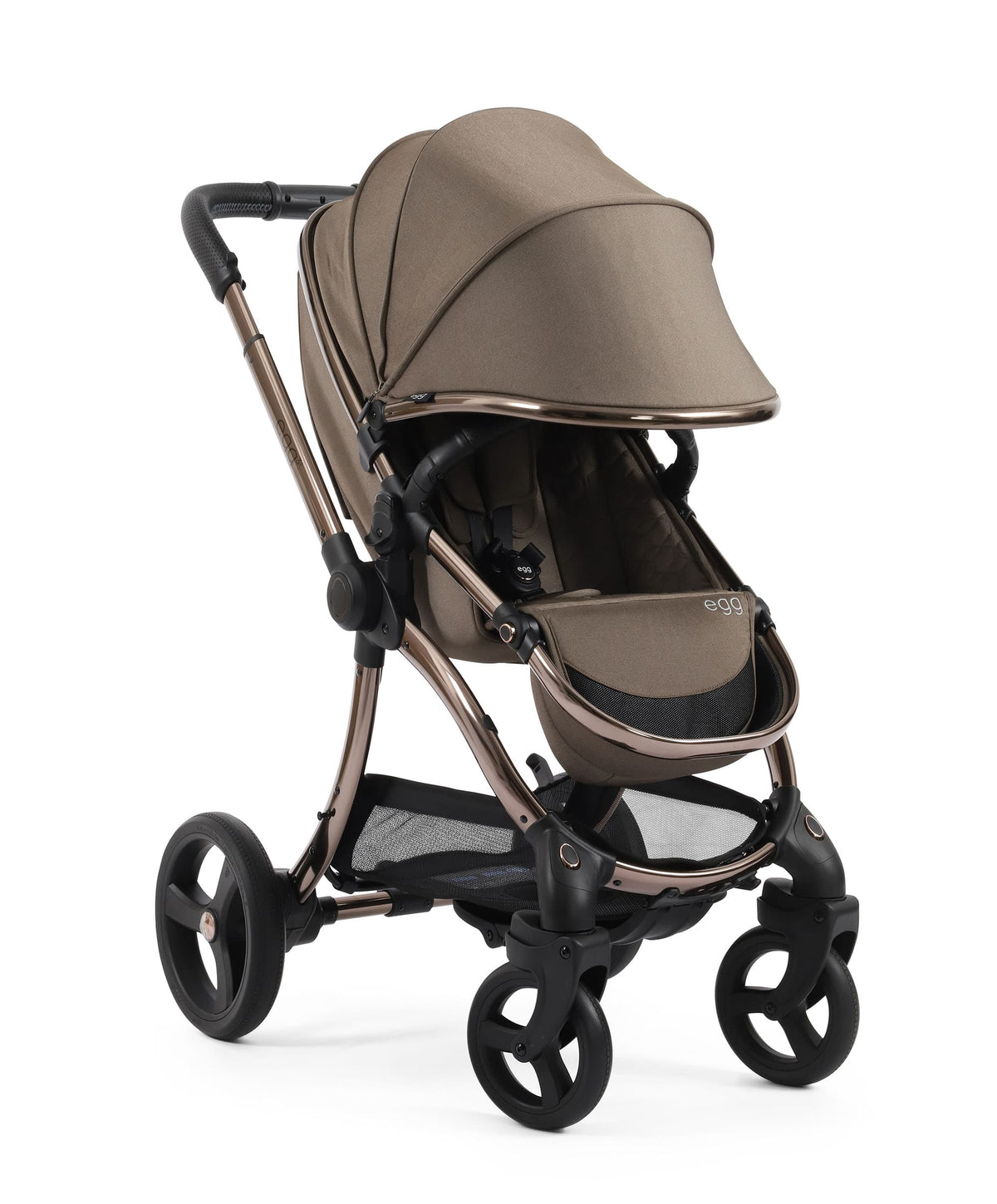 egg3 Pushchair Bundle with Shell 360 Car Seat - Mink