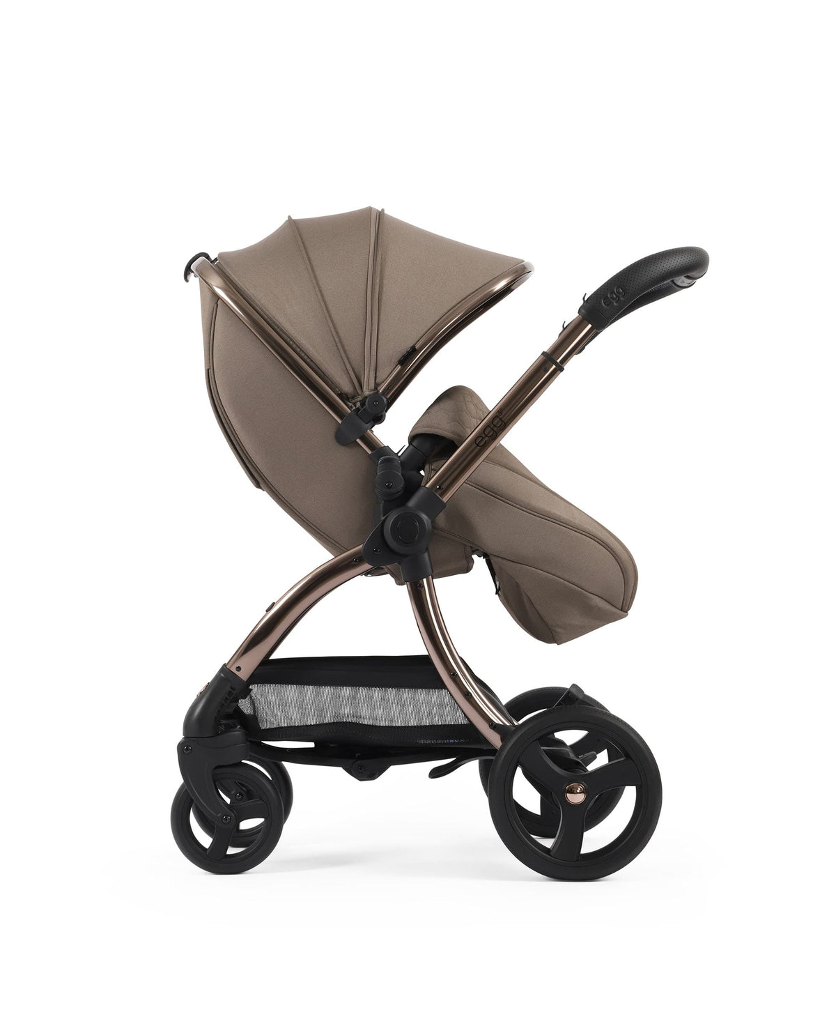 egg3 Pushchair Bundle with Shell 360 Car Seat - Mink