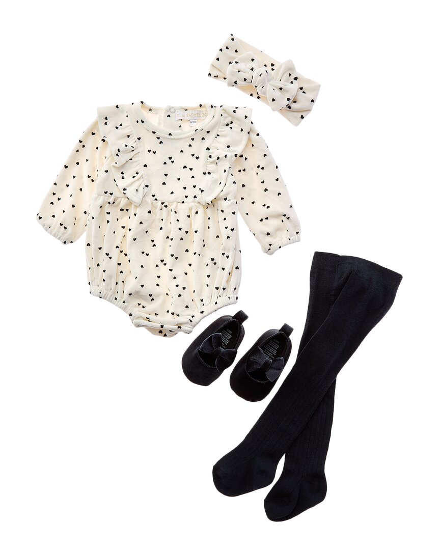 Rachel Zoe 4pc Bubble Romper Set