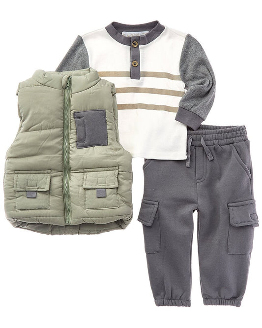 Rachel Zoe 3pc Vest Set