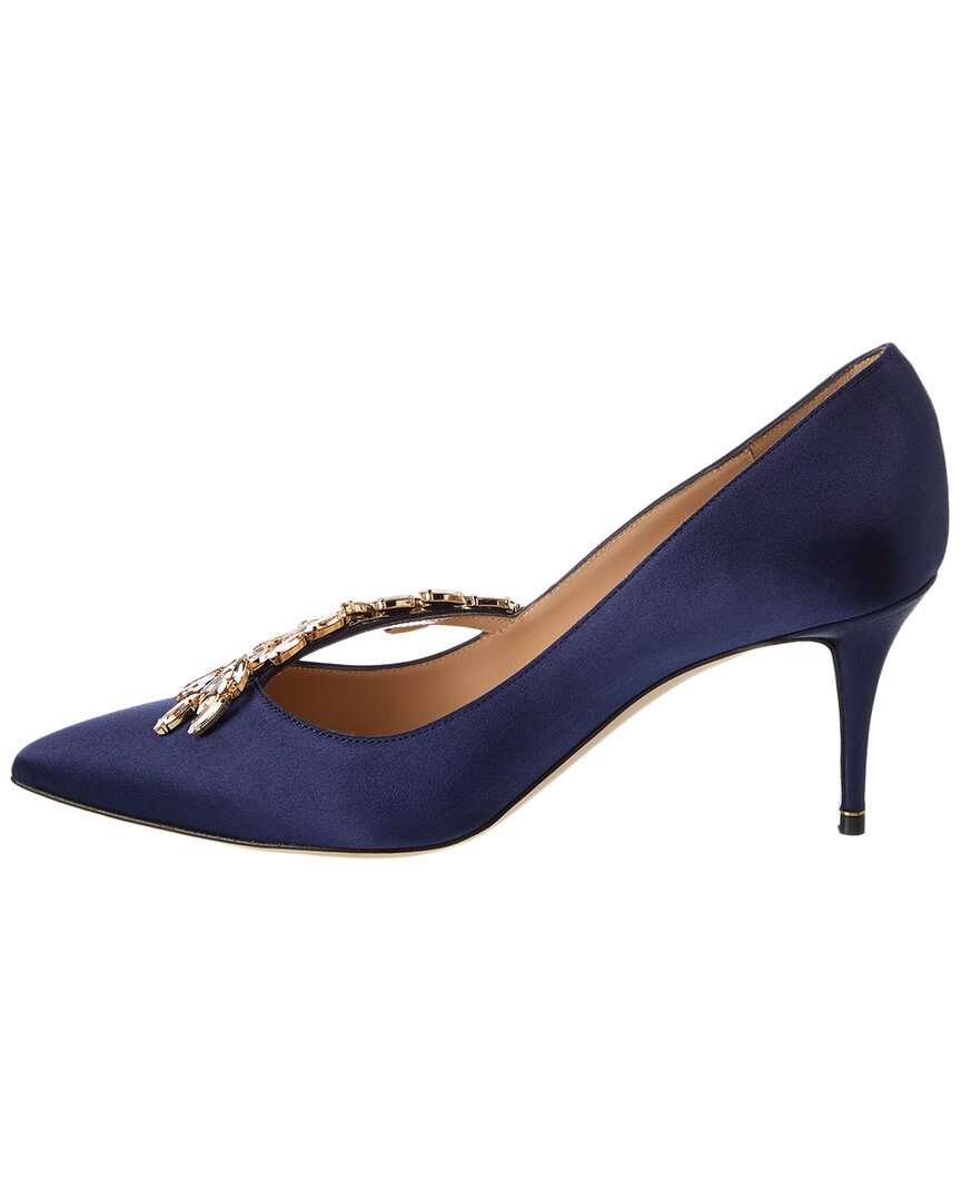 Manolo Blahnik Nadira 70 Satin Pump
