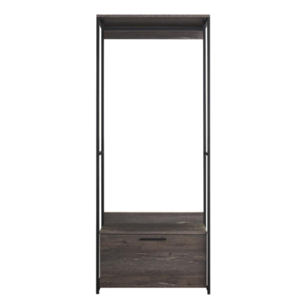 Spacious Closet Organizer with Reinforced Edgebanding