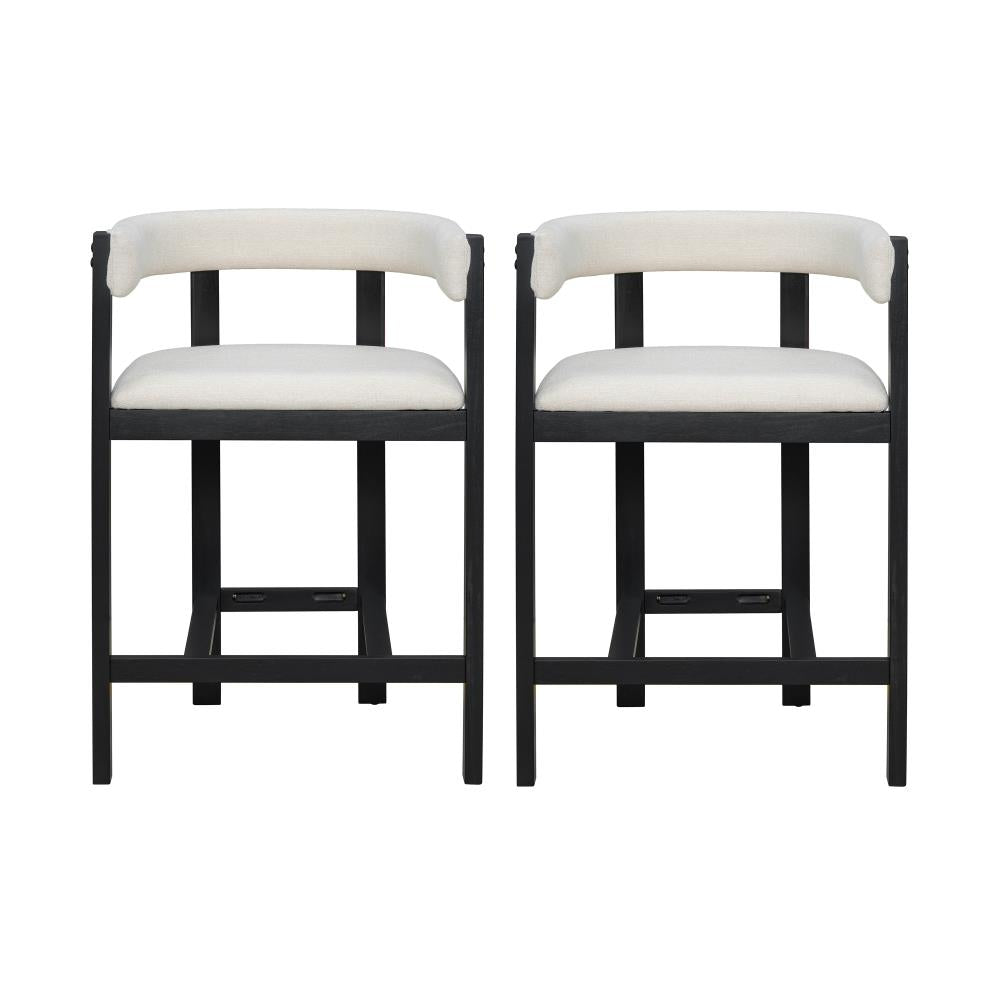 Stylish Two-Piece Counter Stool Set for Home Interiors