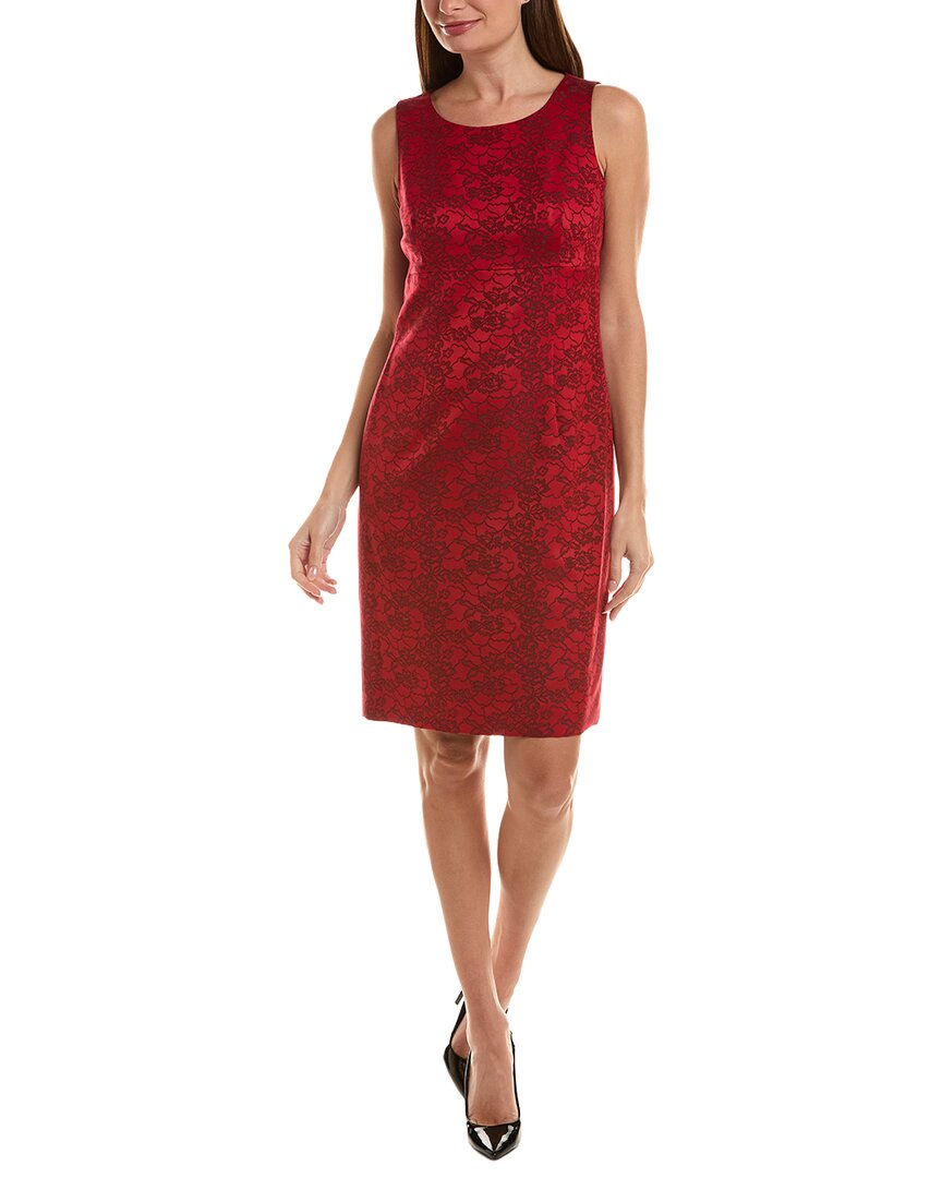 Le Suit 2pc Textured Jacket & Empire Seam Dress Set