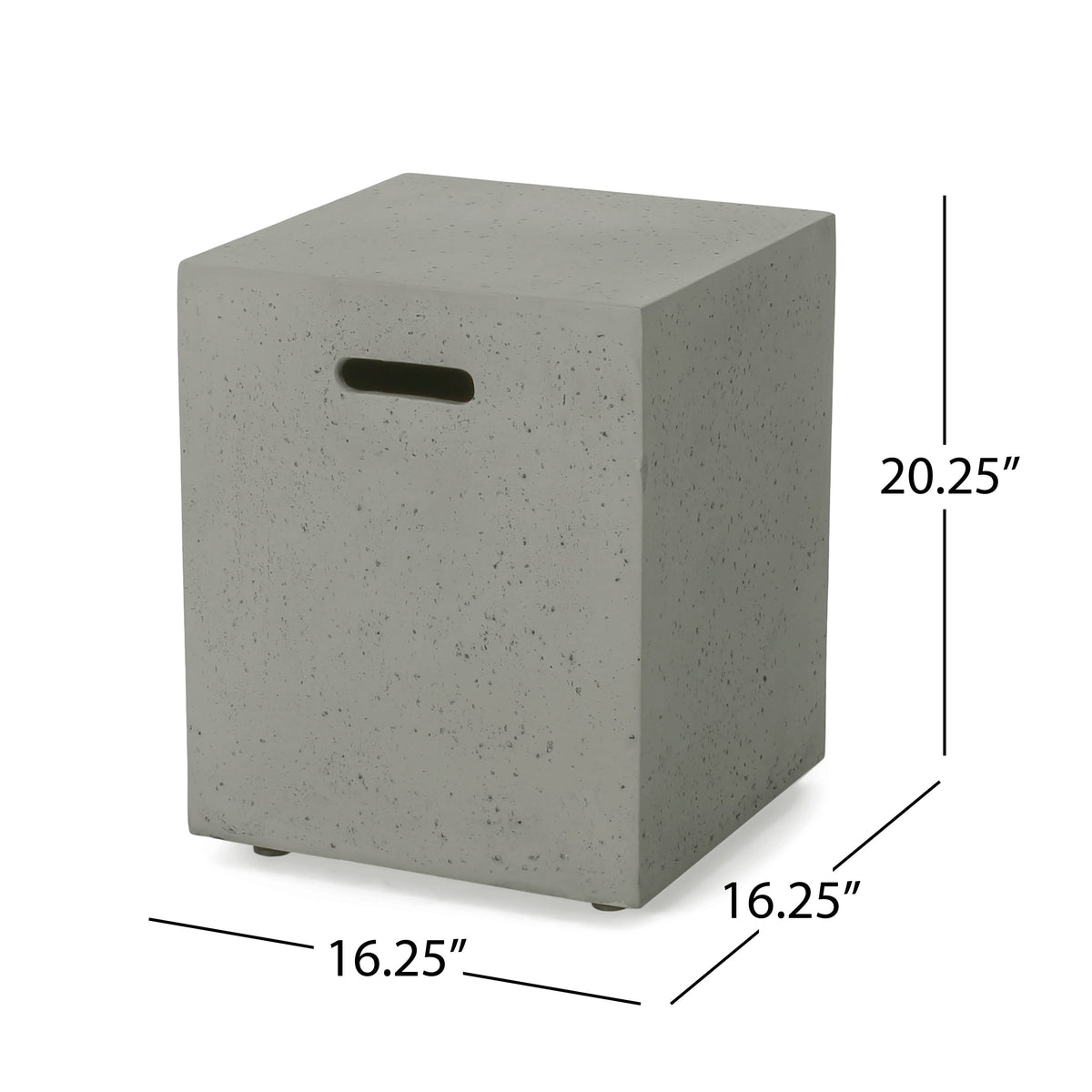 Compact Outdoor Propane Tank Enclosure Table