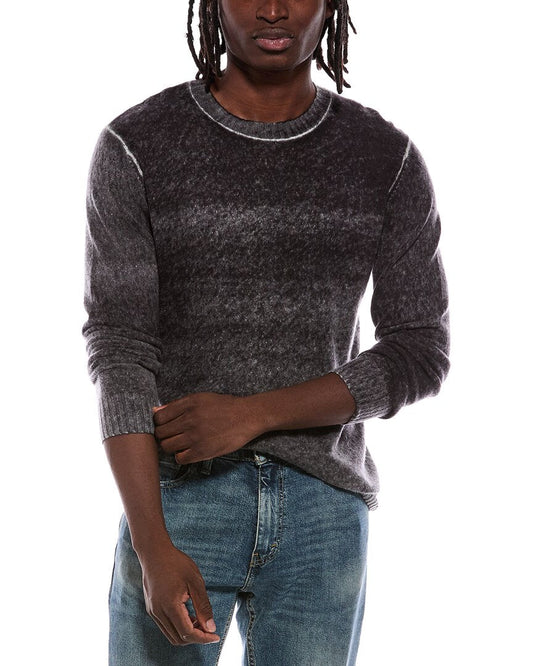 Autumn Cashmere Inked Crewneck High Rib 100% Cashmere Sweater