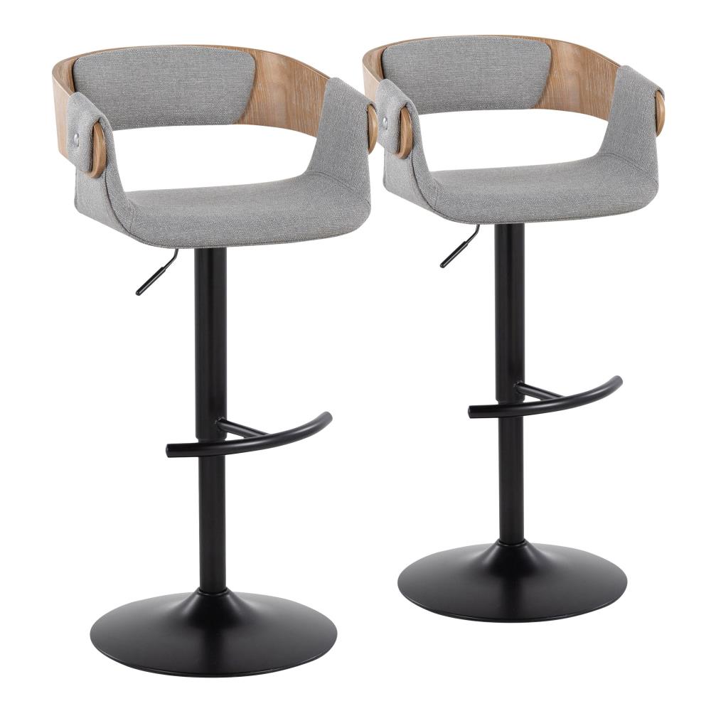 Modern Swivel Barstools with Metal Pedestal Base