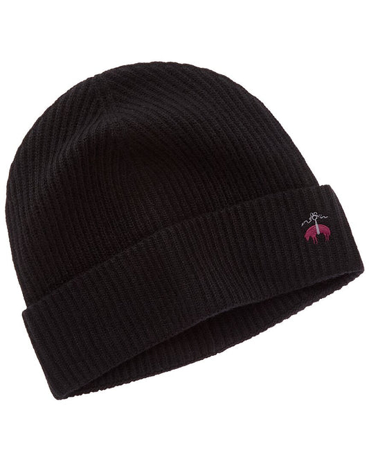 Brooks Brothers Signature Ribbed Wool & Cashmere-Blend Beanie