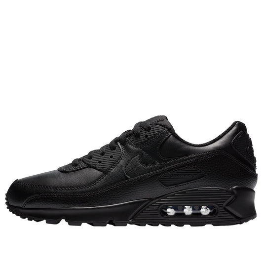 Nike Air Max 90 Leather Black / Black - Black  CZ5594-001 Men's