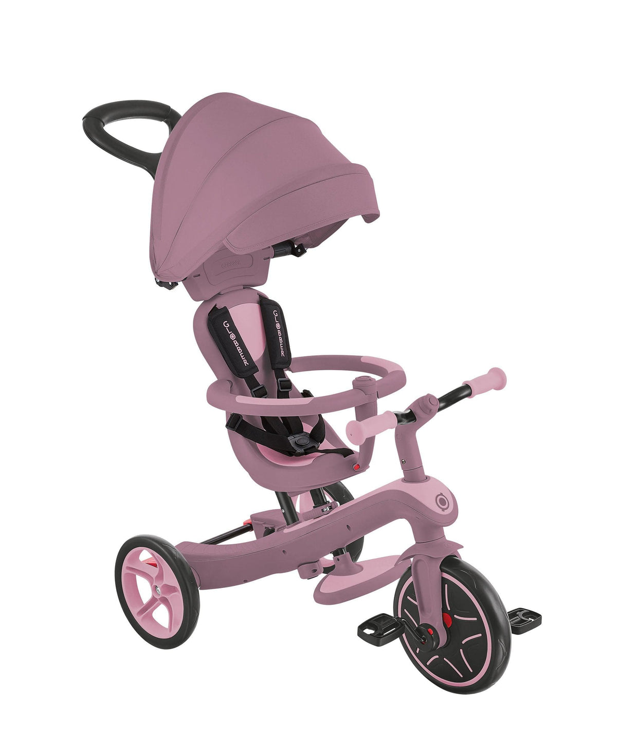 Globber Explorer Trike Eco 4 in 1 – Berry